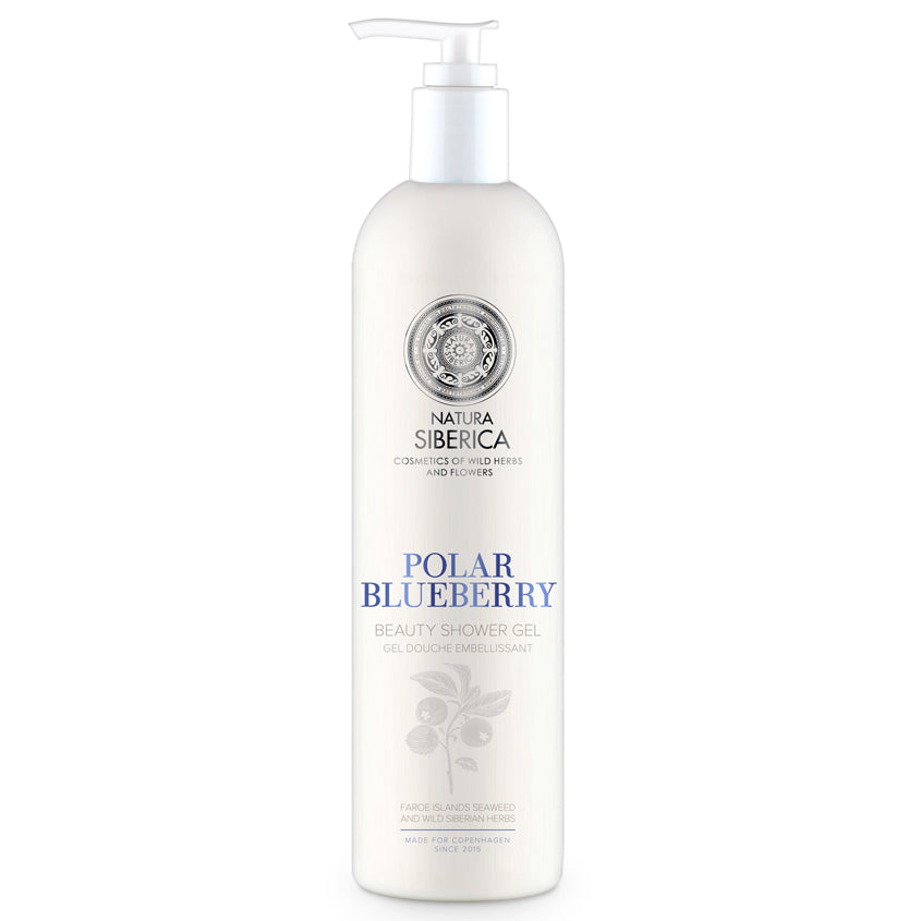 NATURA SIBERICA SHOWER GEL PERFECTION LAR BLUEBERRIES COPENHAGEN 400 ML