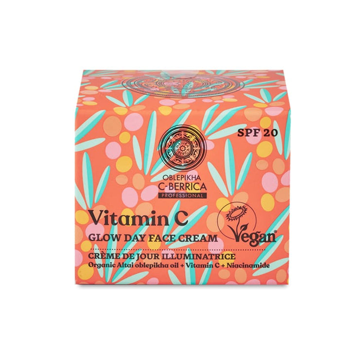 OBLEPIKHA C-BERRICA. GLOW DAY FACE CREAM, 50 ML