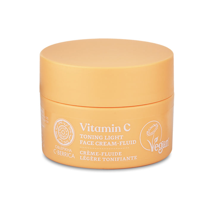 OBLEPIKHA C-BERRICA. TONING LIGHT FACE CREAM-FLUID, 50 ML