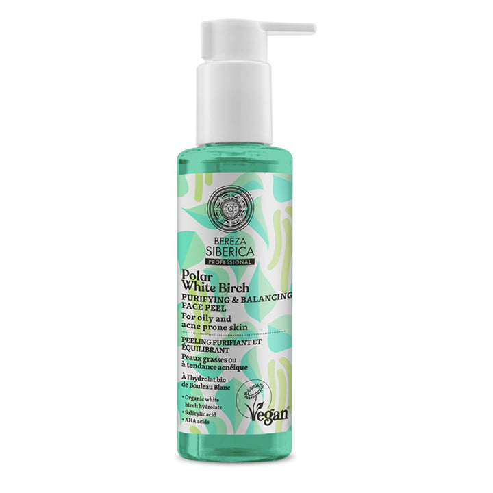 Face peelings POLAR WHITE BIRCH PURIFYING & BALANCING FACE PEEL, 145 ML