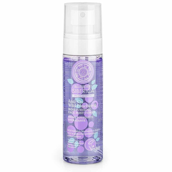 ANTI-OX WILD BLUEBERRY. MOISTURISING FACE MIST TONER, 100 ML