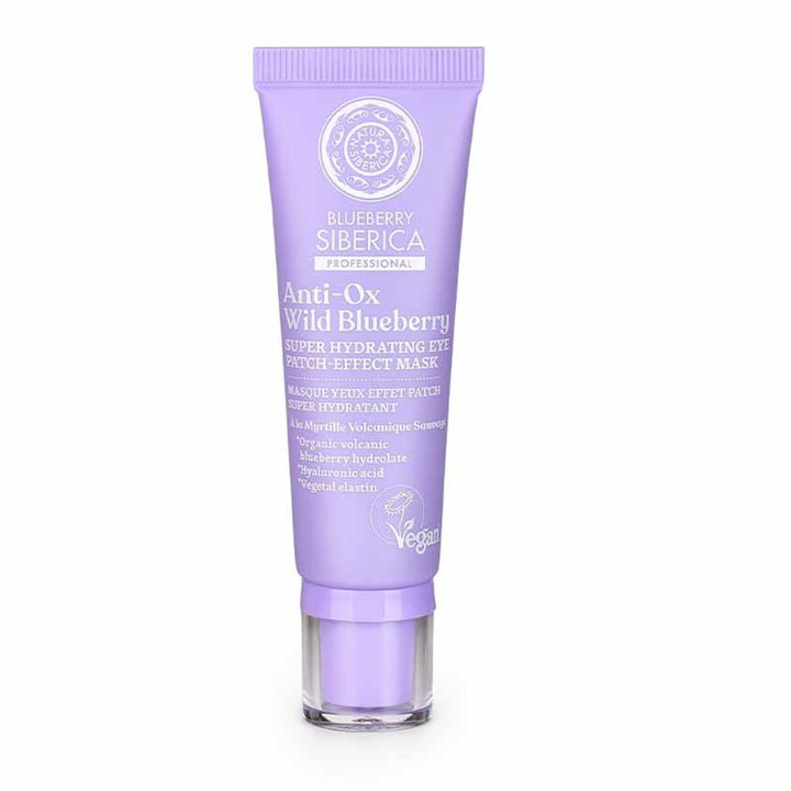 ANTI-OX WILD BLUEBERRY. SUPER HYDRATING EYE PATCH-EFFECT MASK, 30 ML