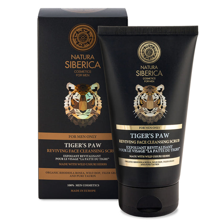 NS MEN REVIVING FACE CLEANSING SCRUB TIGER’S PAW, 150 ML
