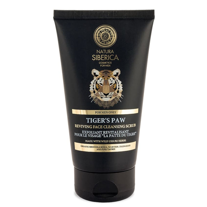 Face scrubs NS MEN REVIVING FACE CLEANSING SCRUB TIGER’S PAW, 150 ML