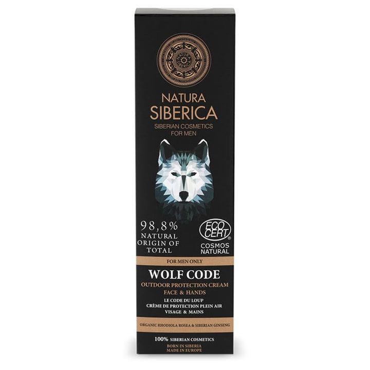 NS MEN OUTDOOR PROTECTION CREAM FACE & HANDS WOLF CODE, 80 ML
