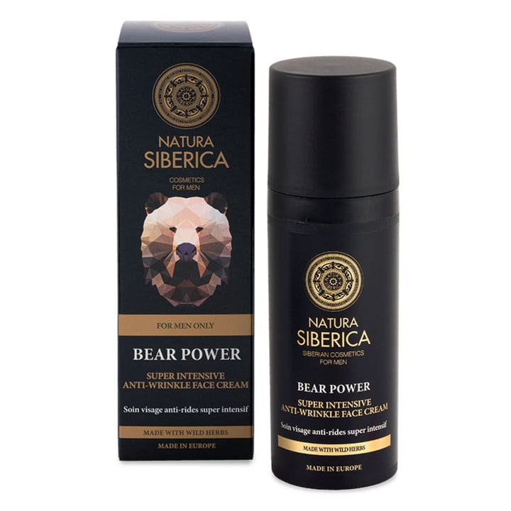 NS MEN SUPER INTENSIVE ANTI-WRINKLE FACE CREAM BEAR POWER, 50 ML
