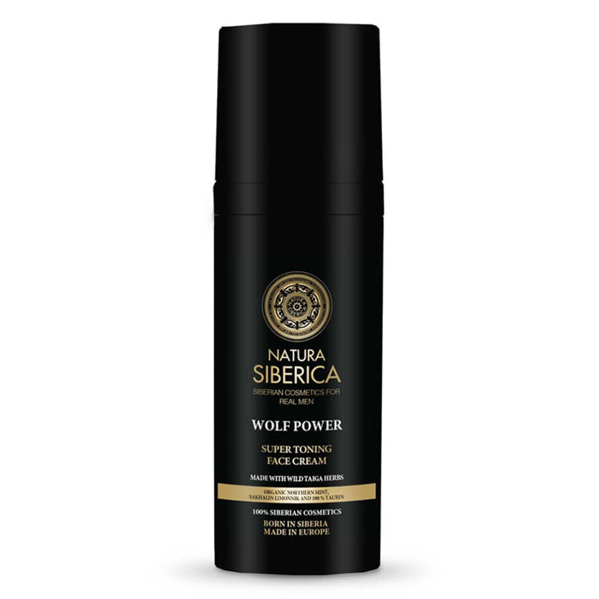 NATURA SIBERICA NS MEN SUPER TONING FACE CREAM WOLF POWER, 50 ML