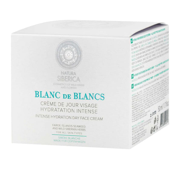 Facial skin care NS COPENHAGEN INTENSE HYDRATION DAY FACE CREAM BLANC DE BLANCS, 50 ML