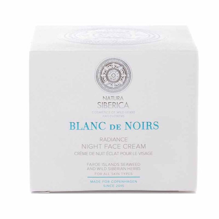 Facial skin care NS COPENHAGEN RADIANCE NIGHT FACE CREAM BLANC DE NOIRS, 50 ML