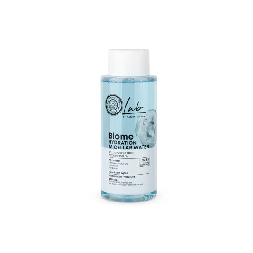 NATURA SIBERICA LAB BY NS. BIOME. HYDRATION MICELLAR FACE WATER, 400 ML