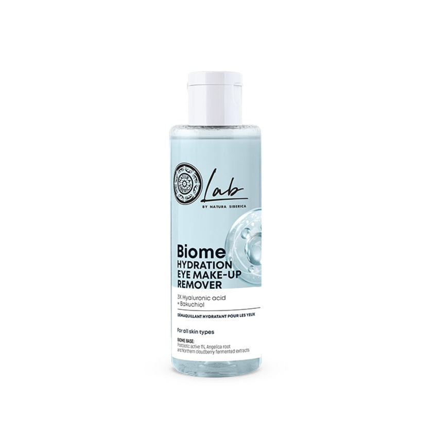 NATURA SIBERICA LAB BY NS. BIOME. HYDRATION EYE MAKE UP REMOVER, 150 ML