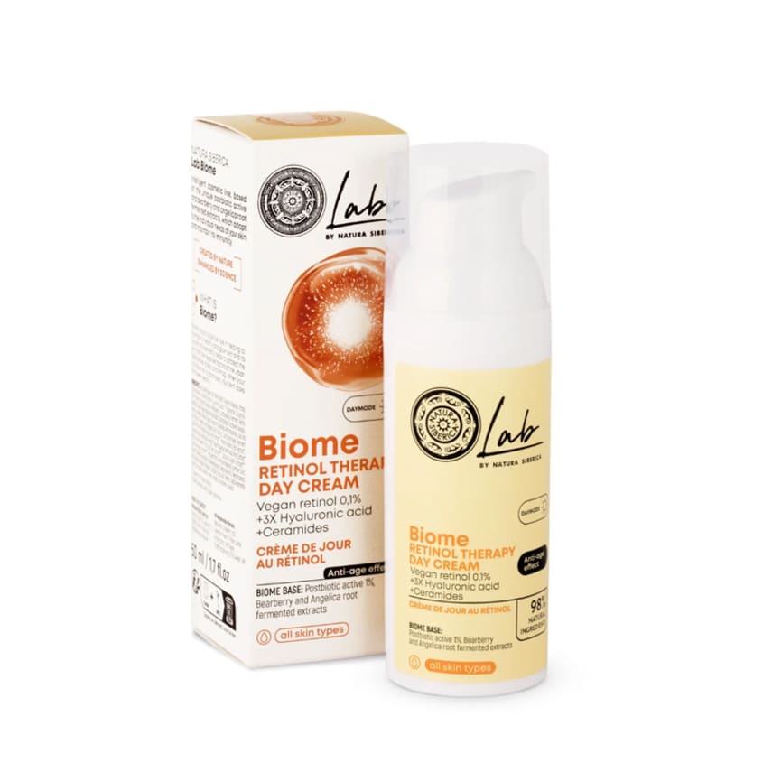 NATURA SIBERICA LAB BY NS. BIOME. RETINOL THERAPY DAY FACE CREAM, 50 ML