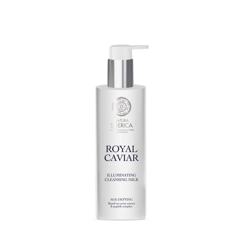 NATURA SIBERICA ROYAL CAVIAR ILLUMINATING CLEANSING MILK, 200 ML