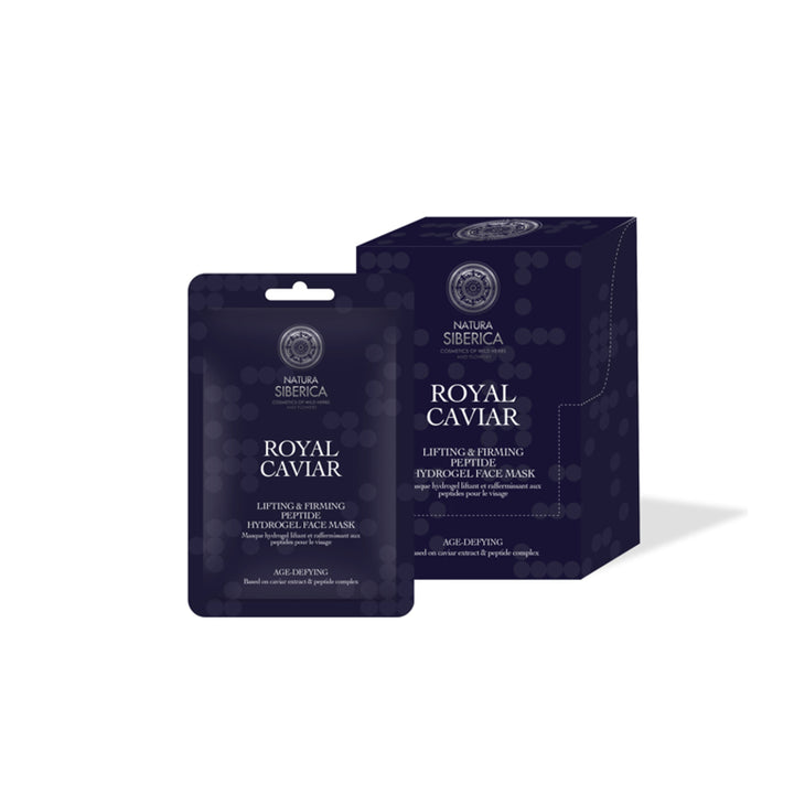 Facial skin care ROYAL CAVIAR LIFTING & FIRMING PEPTIDE HYDROGEL FACE MASK, 1 PC