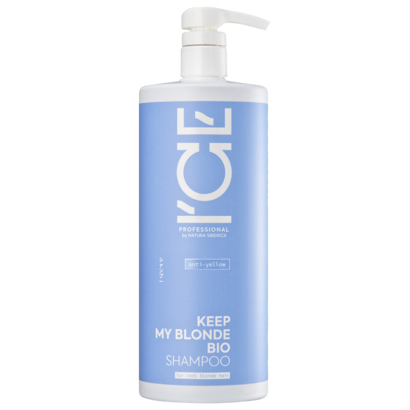 ICE by NATURA SIBERICA KEEP MY BLONDE SHAMPOO ANTI-YELLOW 250 ML – buy online