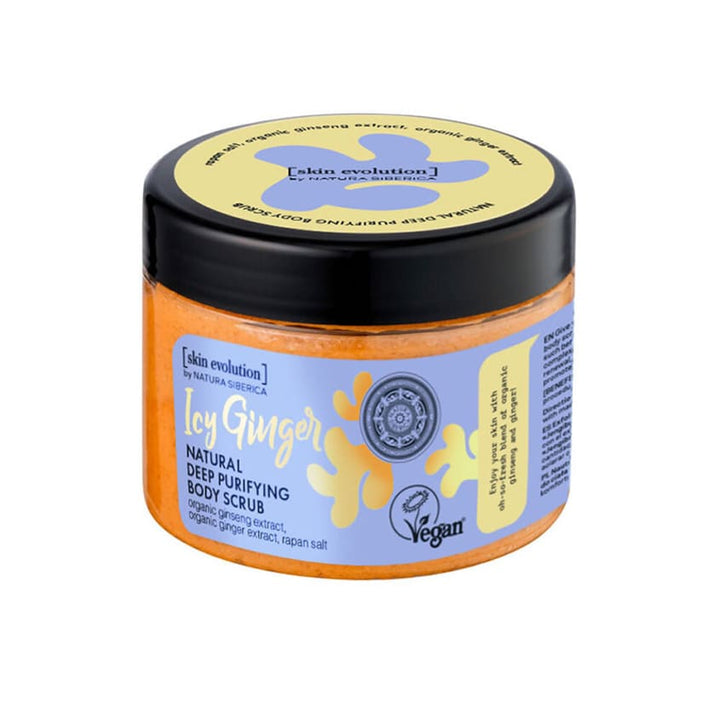 Body care NS. Skin Evolution. Natural Deep Purifying Body Scrub ICY GINGER, 300 ml