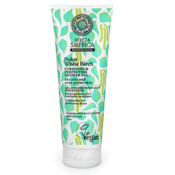 Polar White Birch Purifying & perfecting shower gel, 200 ml