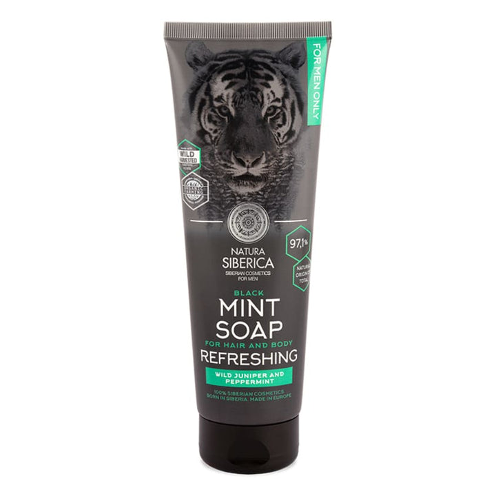 NS MEN Mint Soap for Hair and Body, 200 ml