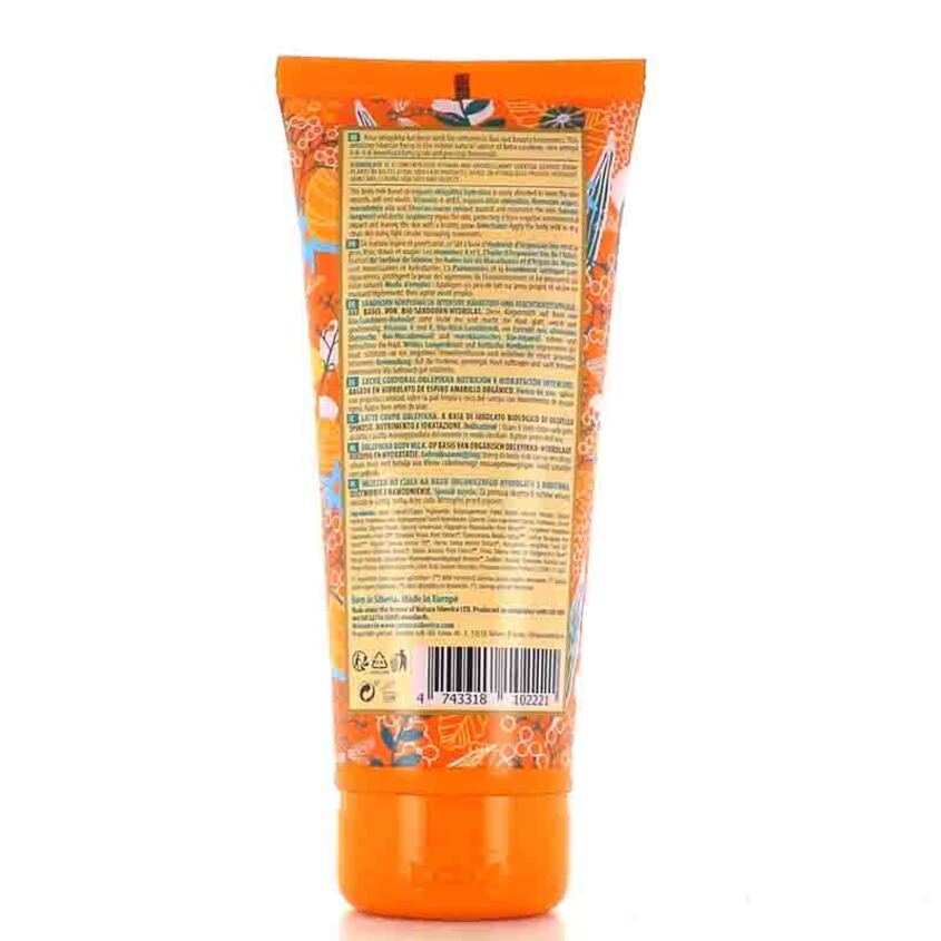 NATURA SIBERICA Oblepikha Body Milk with Organic Hydrolate, 200 ml – buy online