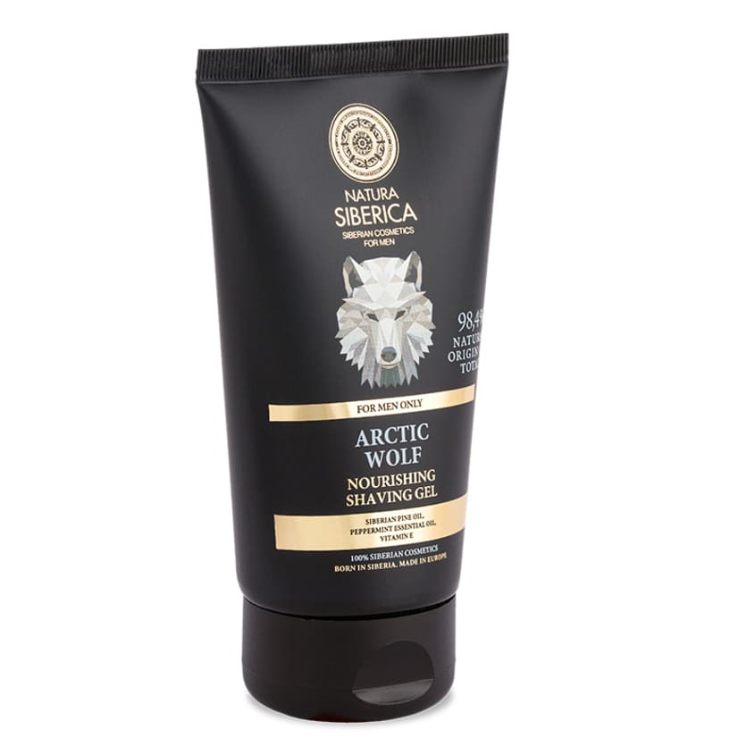 NATURA SIBERICA NS MEN Nourishing Shaving Gel Arctic Wolf, 150 ml