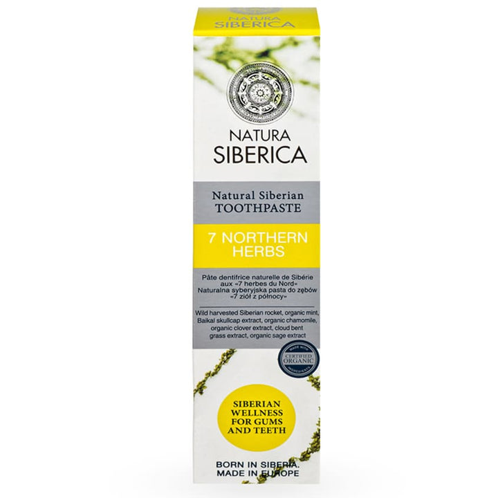Natural Siberian Toothpaste 7 Northern Herbs