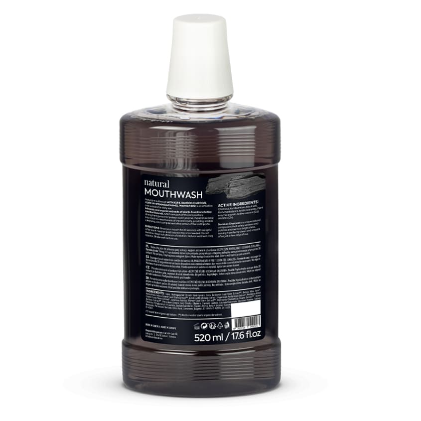 Natural Mouthwash With Bamboo Charcoal