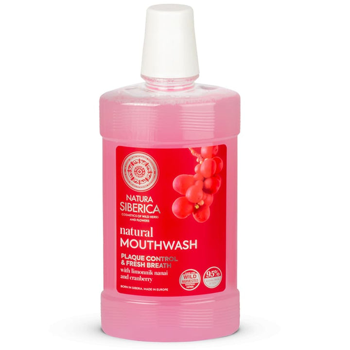 NS Natural Mouthwash with LIMONNIK NANAI and CRANBERRY 520 ml