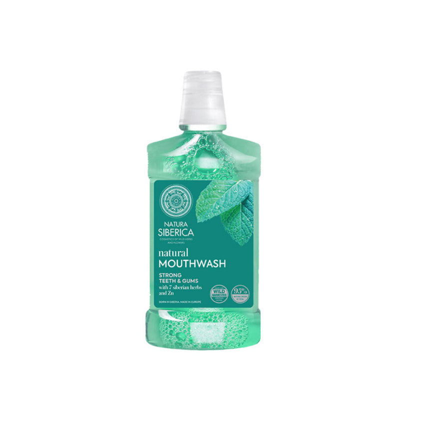 Natural Mouthwash With 7 Siberian Herbs and Zn