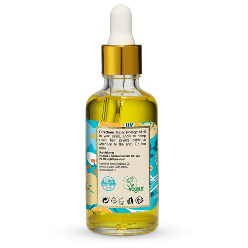 Oil Complex For Damaged Hair With Organic Oblepikha Hydrolate