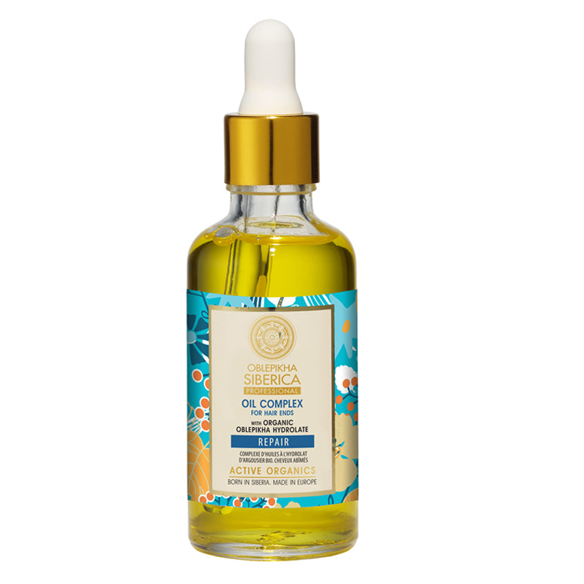 Oil Complex For Damaged Hair With Organic Oblepikha Hydrolate