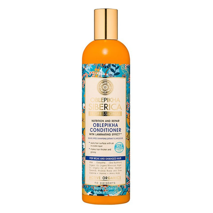 Conditioner Organic Oblepikha Hydrolate For Normal and Dry Hair