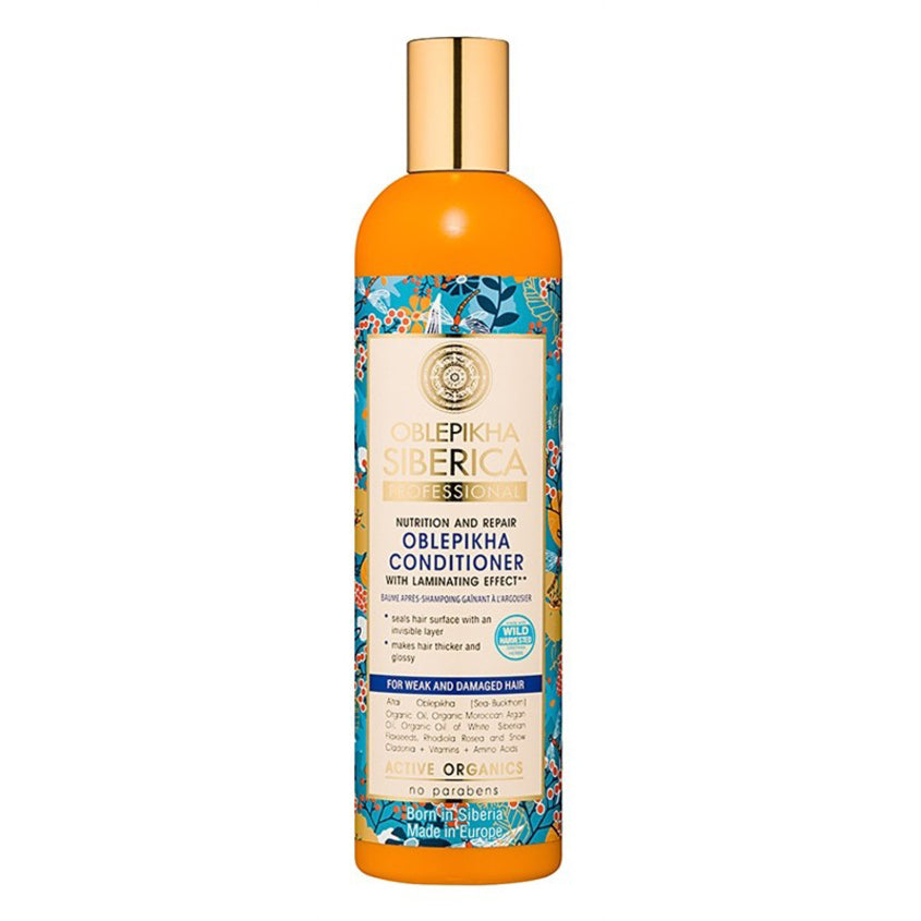Conditioner Organic Oblepikha Hydrolate For Normal and Dry Hair
