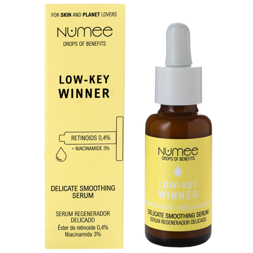 NUMEE DROPS OF BENEFITS LOW-KEY WINNER DELICATE SMOOTHING SERUM 30ML – متجر إلكتروني