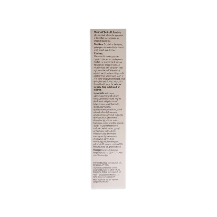 OBAGI 360 RETINOL 0.5 28G – buy online