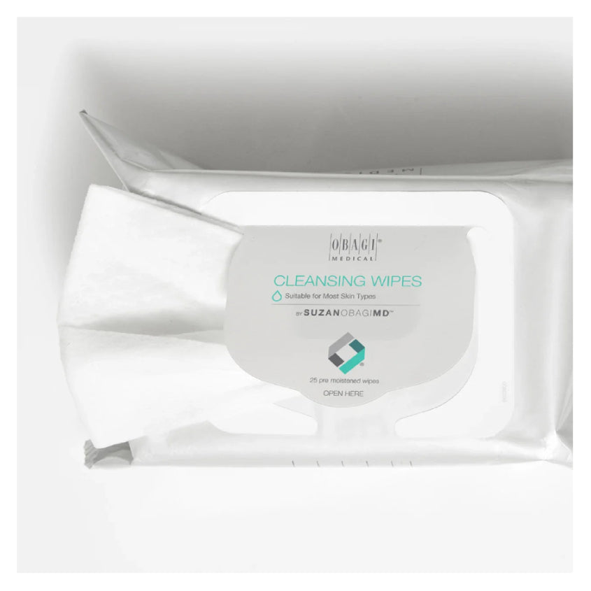 OBAGI On the Go Cleansing and Makeup Removing Wipes 25's EU/CA – شراء أونلاين