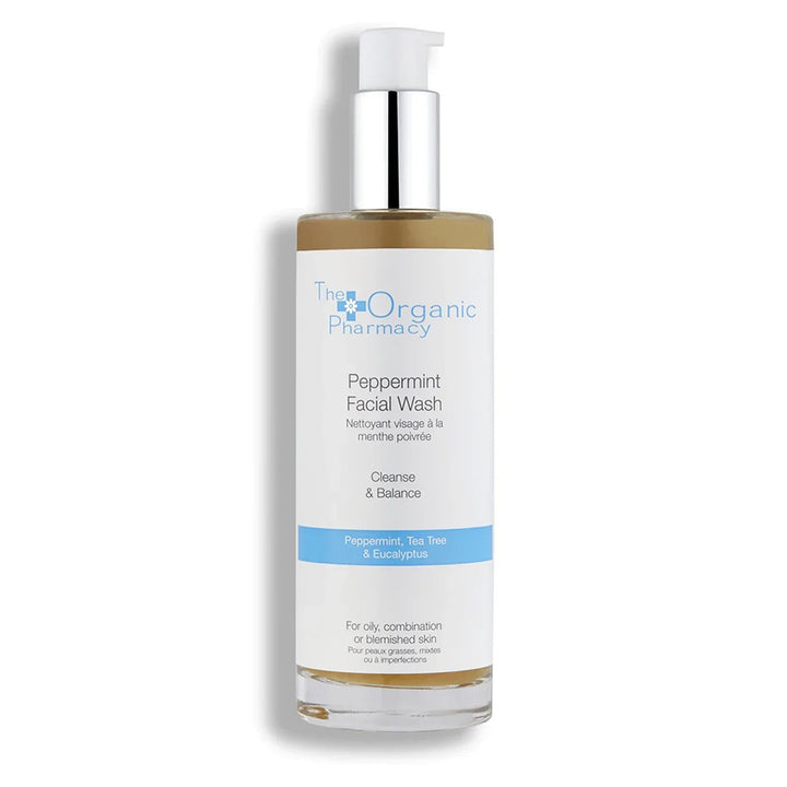 Cleansing gels PEPPERMINT FACIAL WASH 100ML