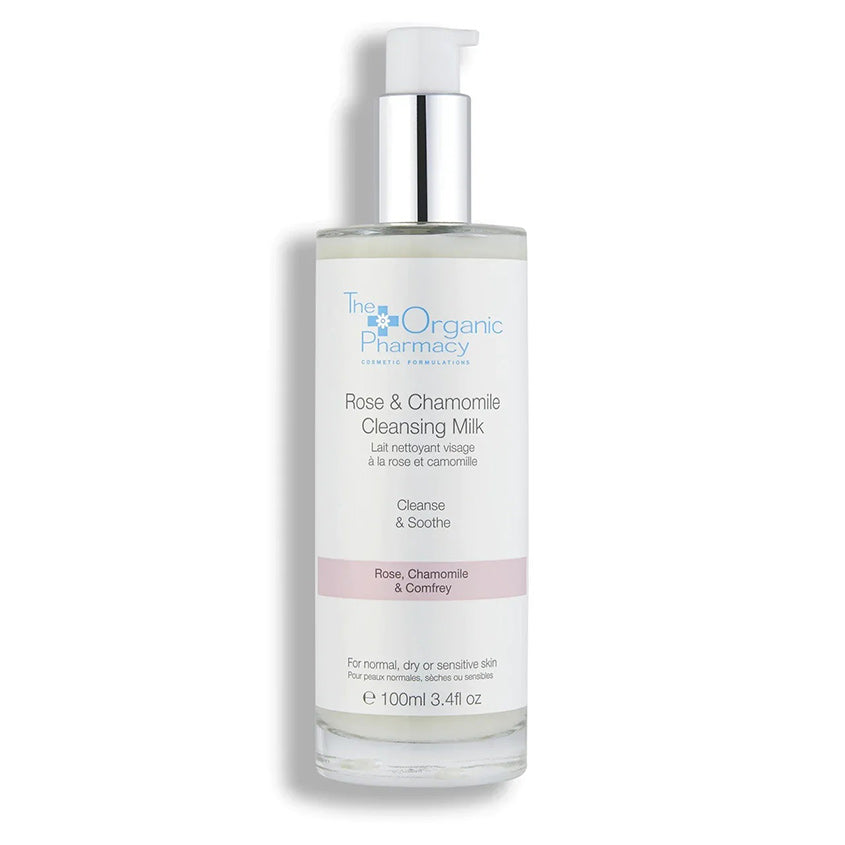 THE ORGANIC PHARMACY ROSE & CHAMOMILE CLEANSING MILK 100ML – شراء أونلاين