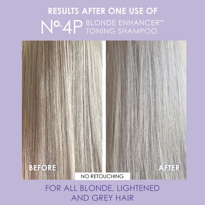 OLAPLEX NO.4P BLONDE ENHANCER TONING SHAMPOO 250ML – photo 6