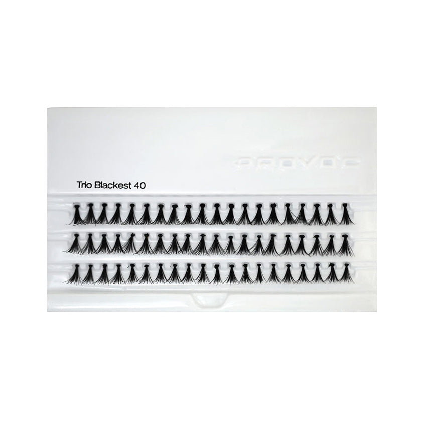 PROVOC FLARE LASHES TRIO BLACKEST 40 1,4G