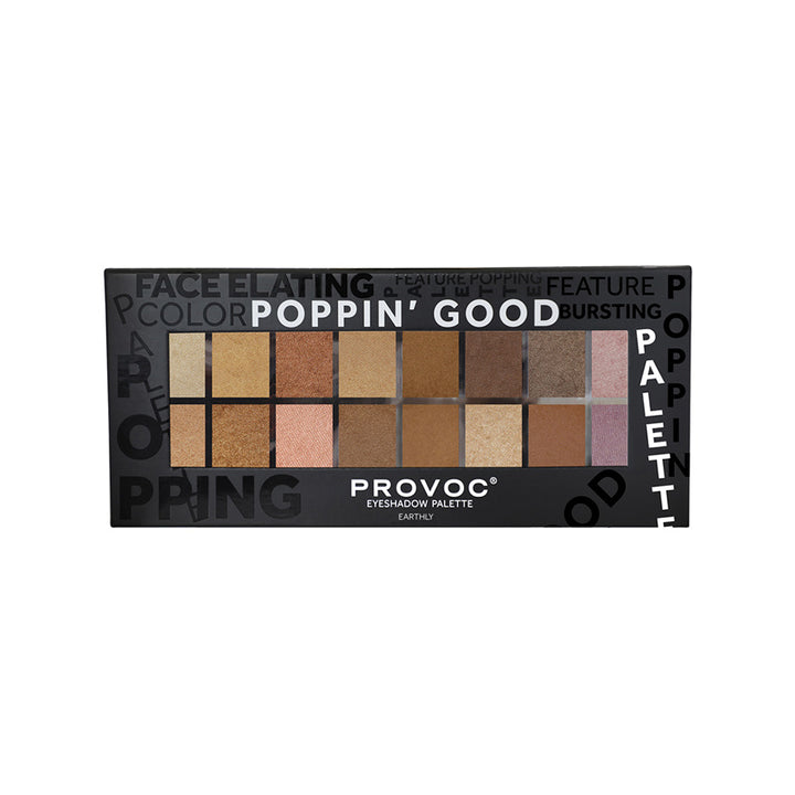EYESHADOW PALETTE EARTHLY 16 SQUARES 24G