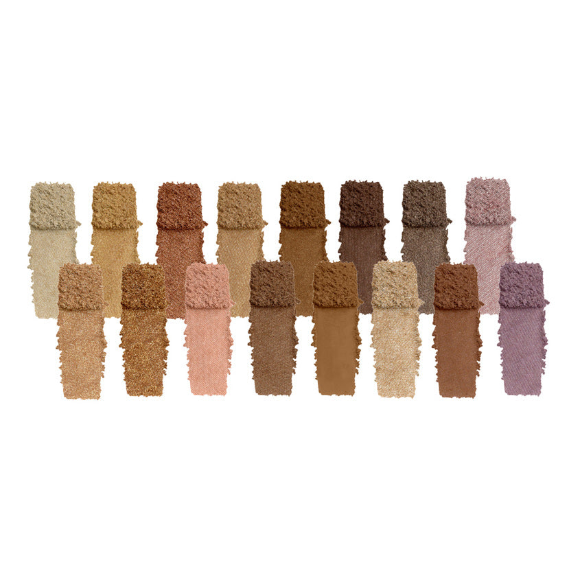 PROVOC EYESHADOW PALETTE EARTHLY 16 SQUARES 24G