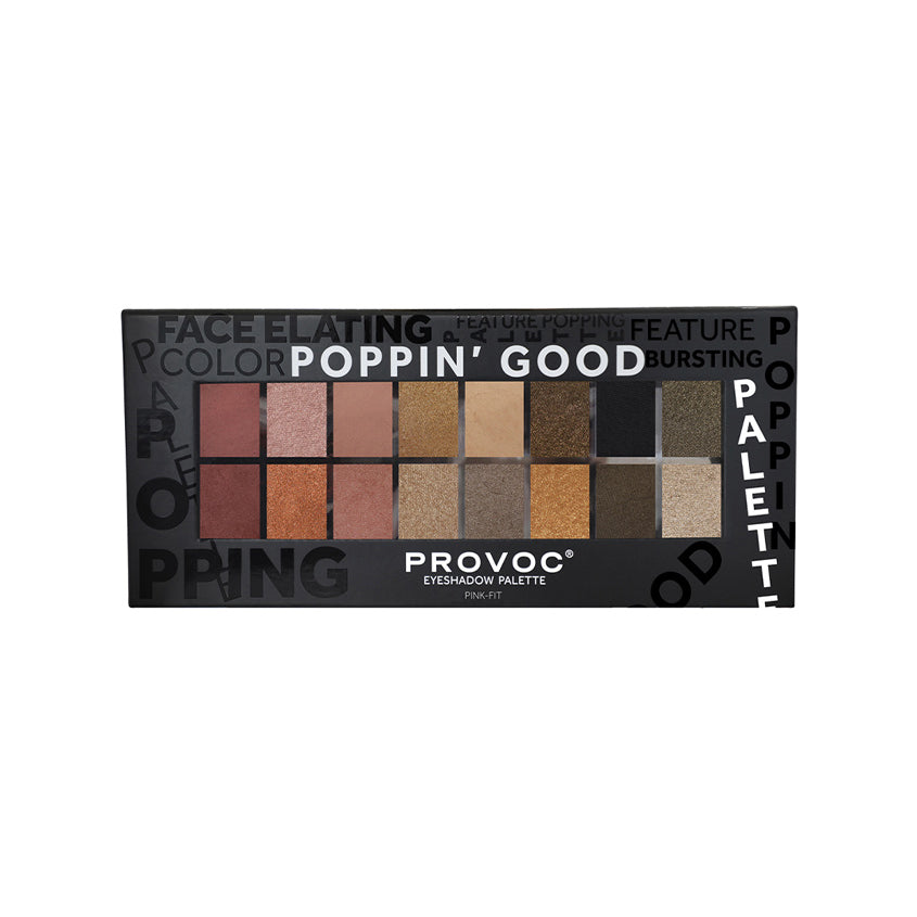 PROVOC EYESHADOW PALETTE PINK-FIT 16 SQUARES 24G – online store