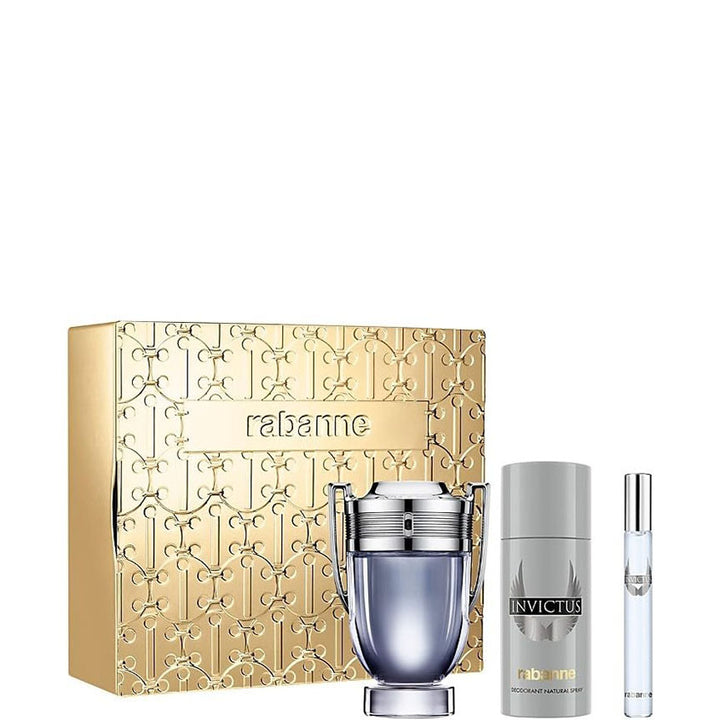 INVICTUS PLATINUM FD23 SET (EDP 100 ML +DEODORANT 150 ML+EDP 10 ML)