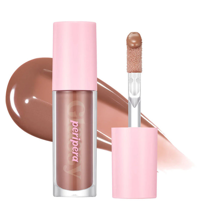 PERIPERA INK GLASTING LIP GLOSS 002 EDGE NUDE 4,5ML – صورة 6