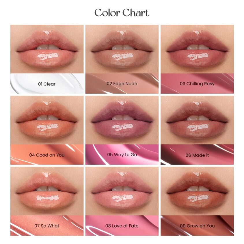 PERIPERA INK GLASTING LIP GLOSS 001 CLEAR 4,5ML