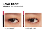 PERIPERA INK THIN THIN BRUSH LINER 001 BLACK NOIR 0,5G