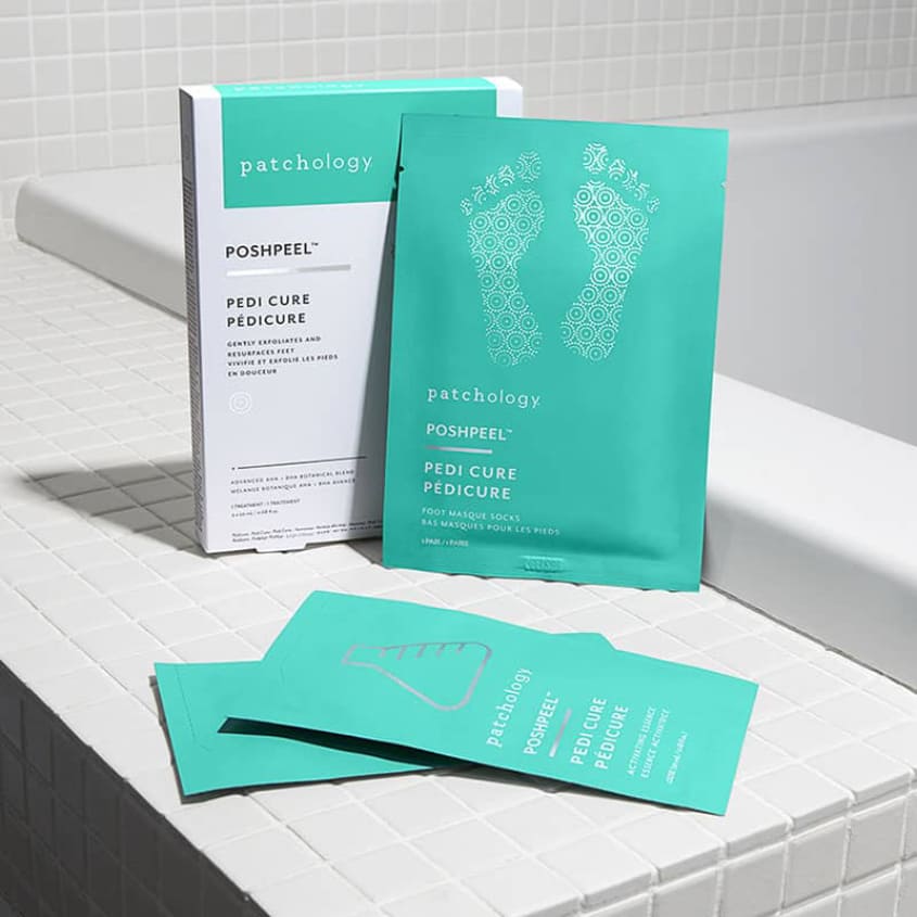 PATCHOLOGY POSHPEEL PEDICURE - 1 TREATMENT/BOX