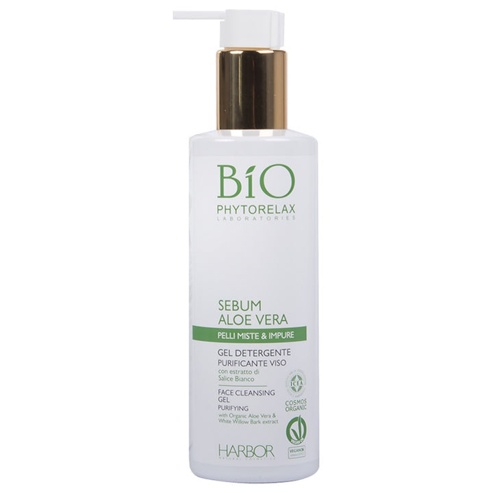 Cleansing gels SEBUM ALOE VERA GEL PURIFYING FACE CLEANSING GEL 200ML