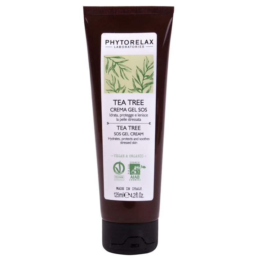 Soothing and Moisturizing Cream for Stressed Skin with Tea Tree Oil