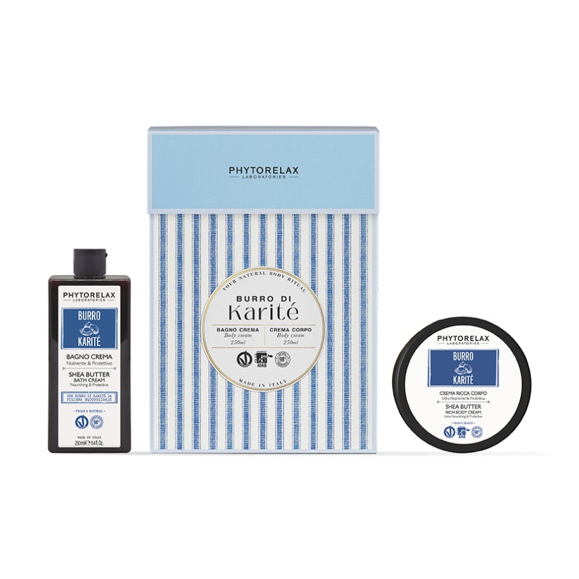PHYTORELAX SHEA BUTTER SET (BATH CREAM 250ML + RICH BODY CREAM 250ML)